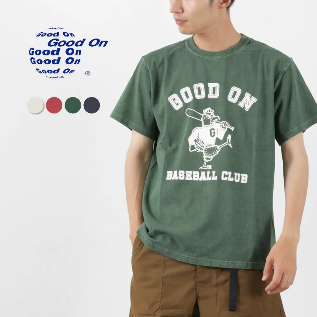 Buena camiseta de manga corta del club de béisbol
