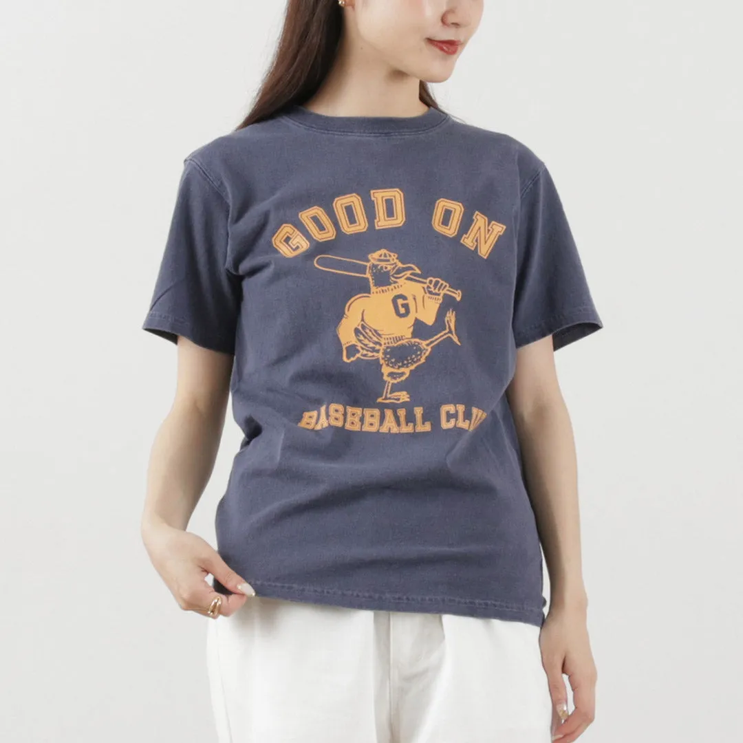 Buena camiseta de manga corta del club de béisbol