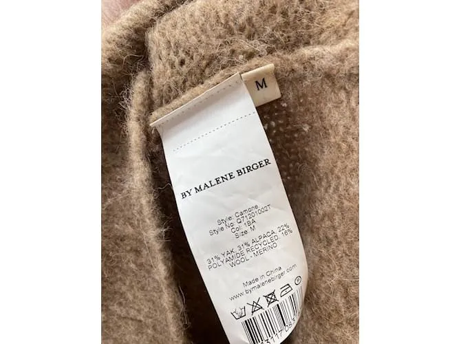 By Malene Birger POR MALENE BIRGER Prendas de punto T.Lana M internacional Beige 