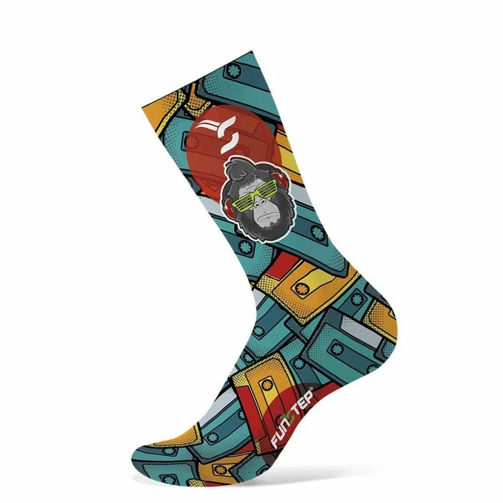 CALCETINES CICLISMO/RUNNING DIBUJOS DIVERTIDOS. FUNSTEP. FS375