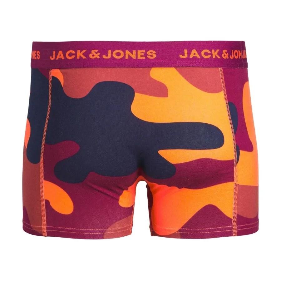  Calzoncillos Jack & jones Jaccamouflage Trunks 3 Pack