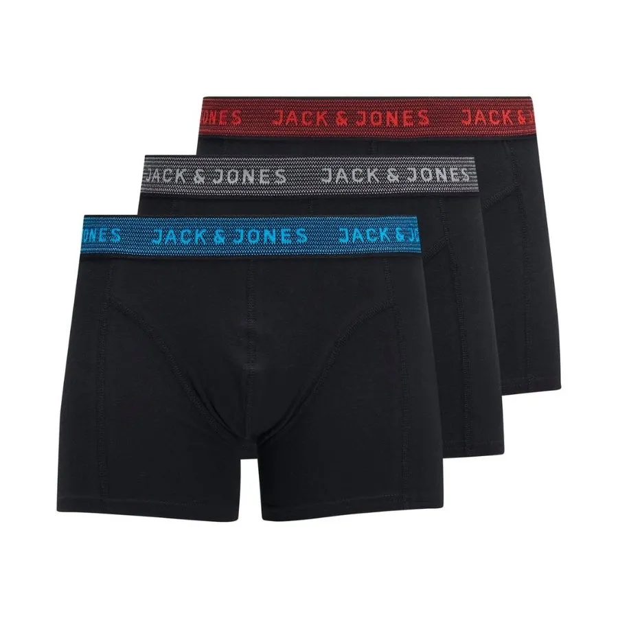  Calzoncillos Jack & jones plus Jacwaistband Trunks 3 Pack Noos Pls