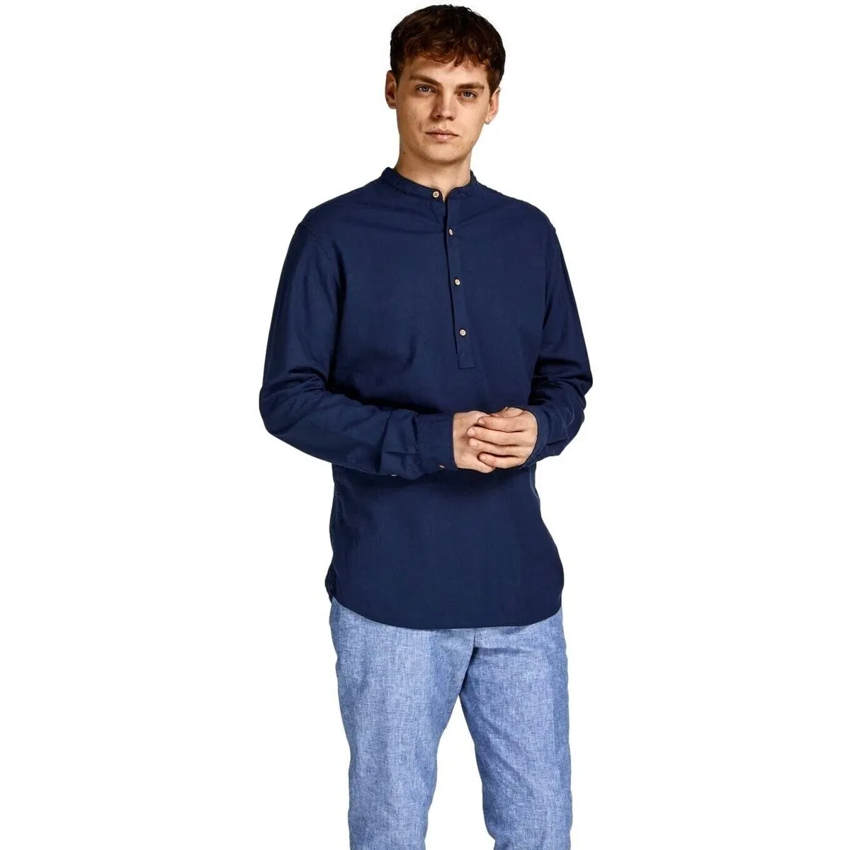 CAMISA AZUL HOMBRE JACK&JONES 12196822