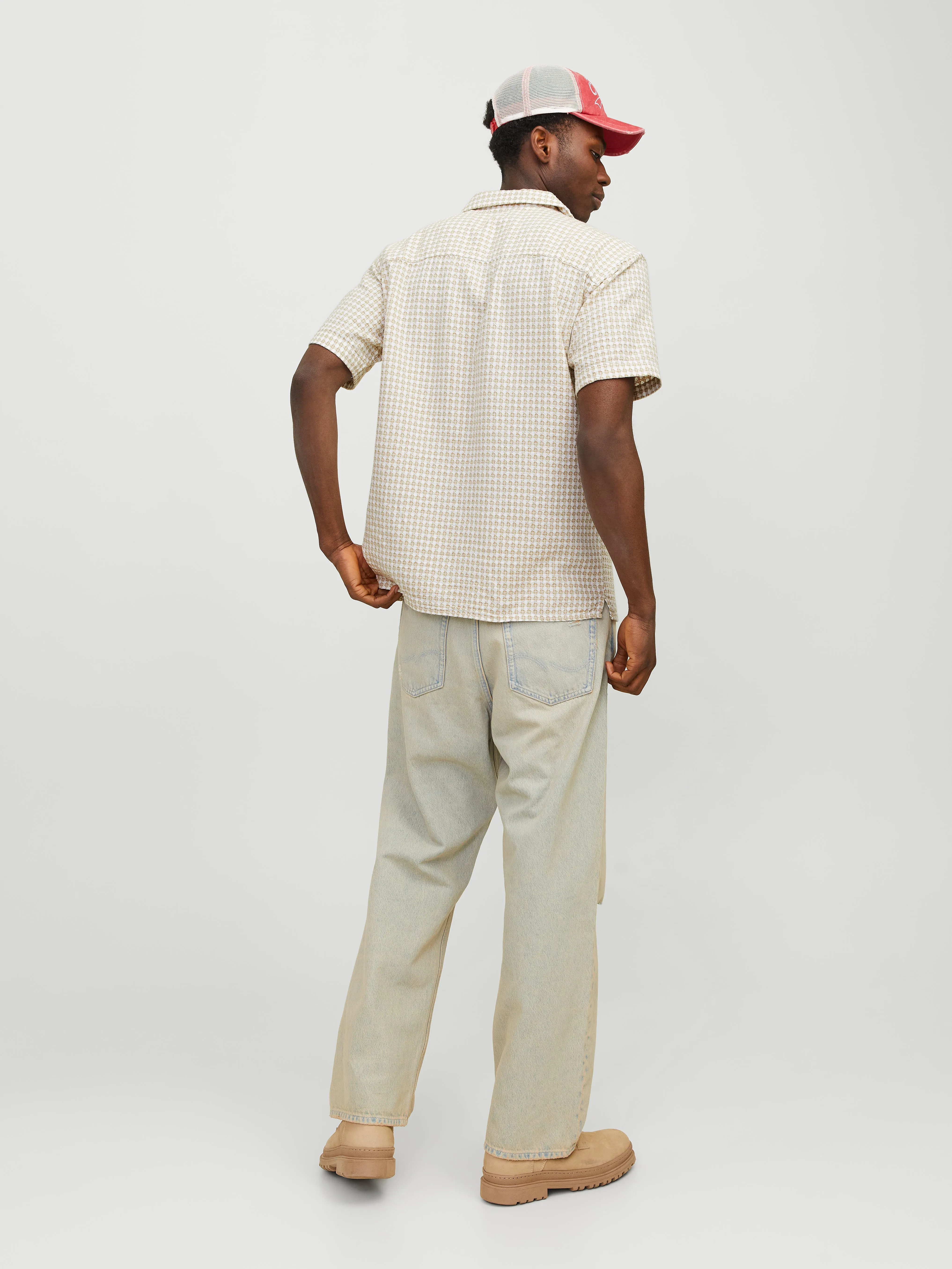 Camisa Corte comfort | Beige | Jack & Jones®