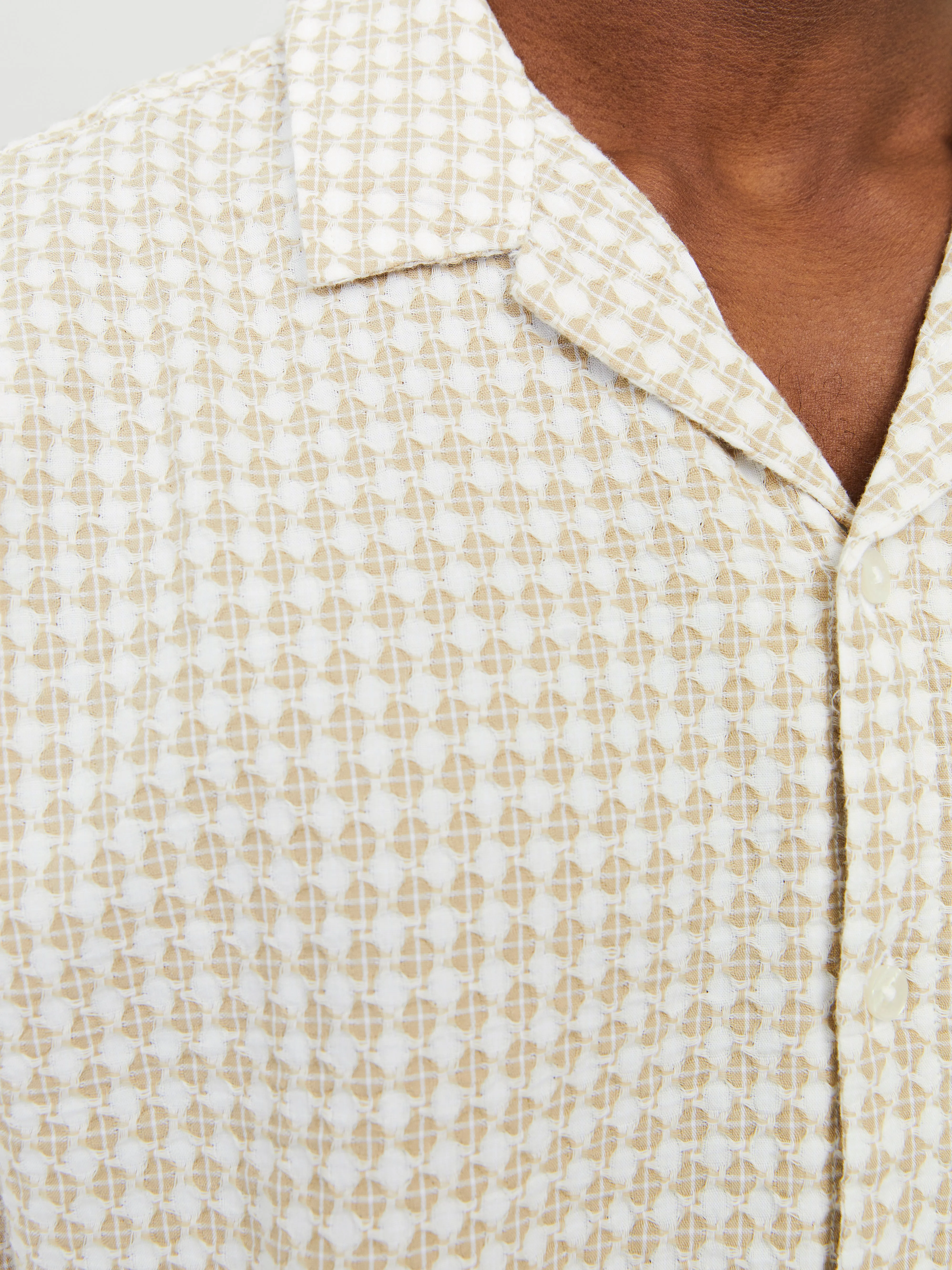 Camisa Corte comfort | Beige | Jack & Jones®