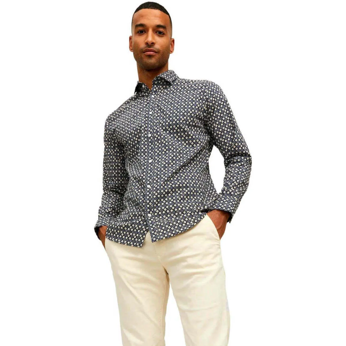 CAMISA CORTE SLIM HOMBRE JACK&JONES 12226091