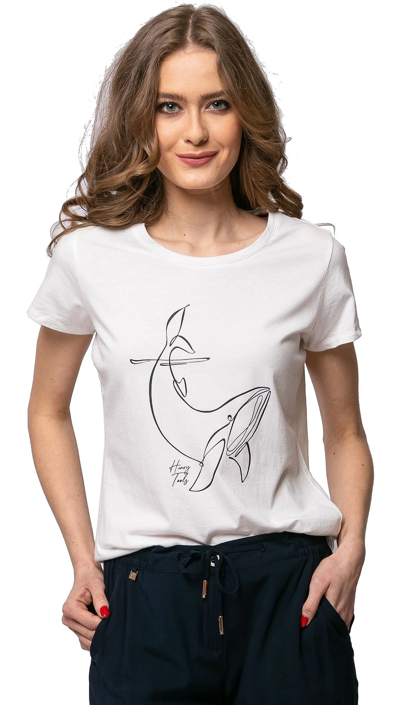 CAMISA HEAVY TOOLS MERRY  ECRU  WOMEN´S