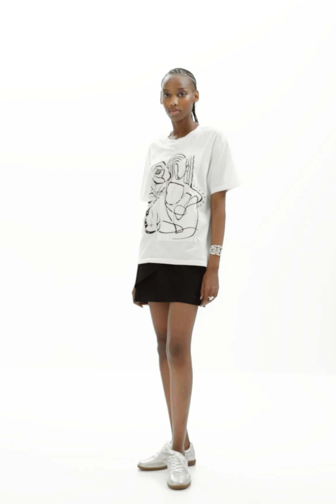 Camiseta arty ilustración