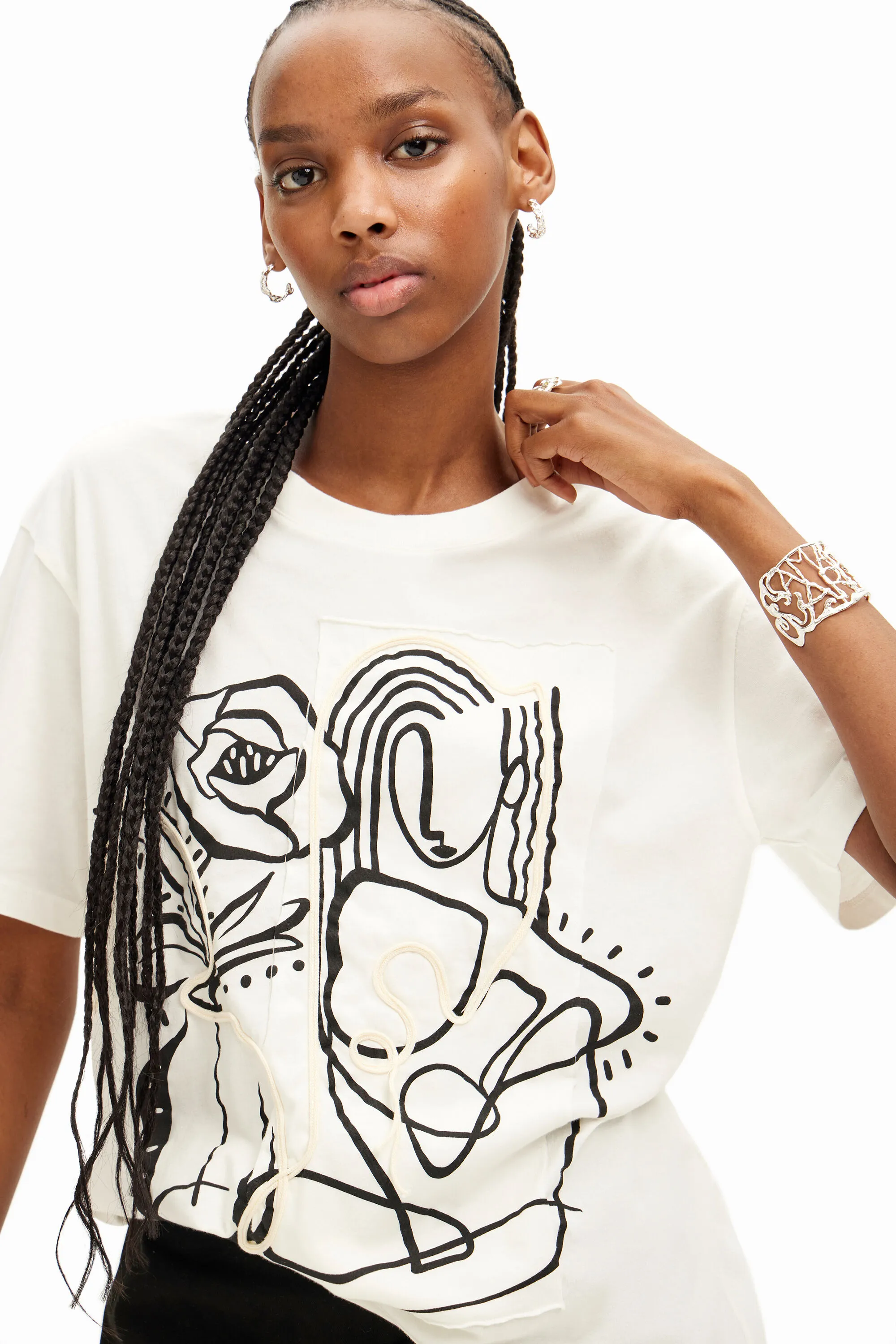 Camiseta arty ilustración