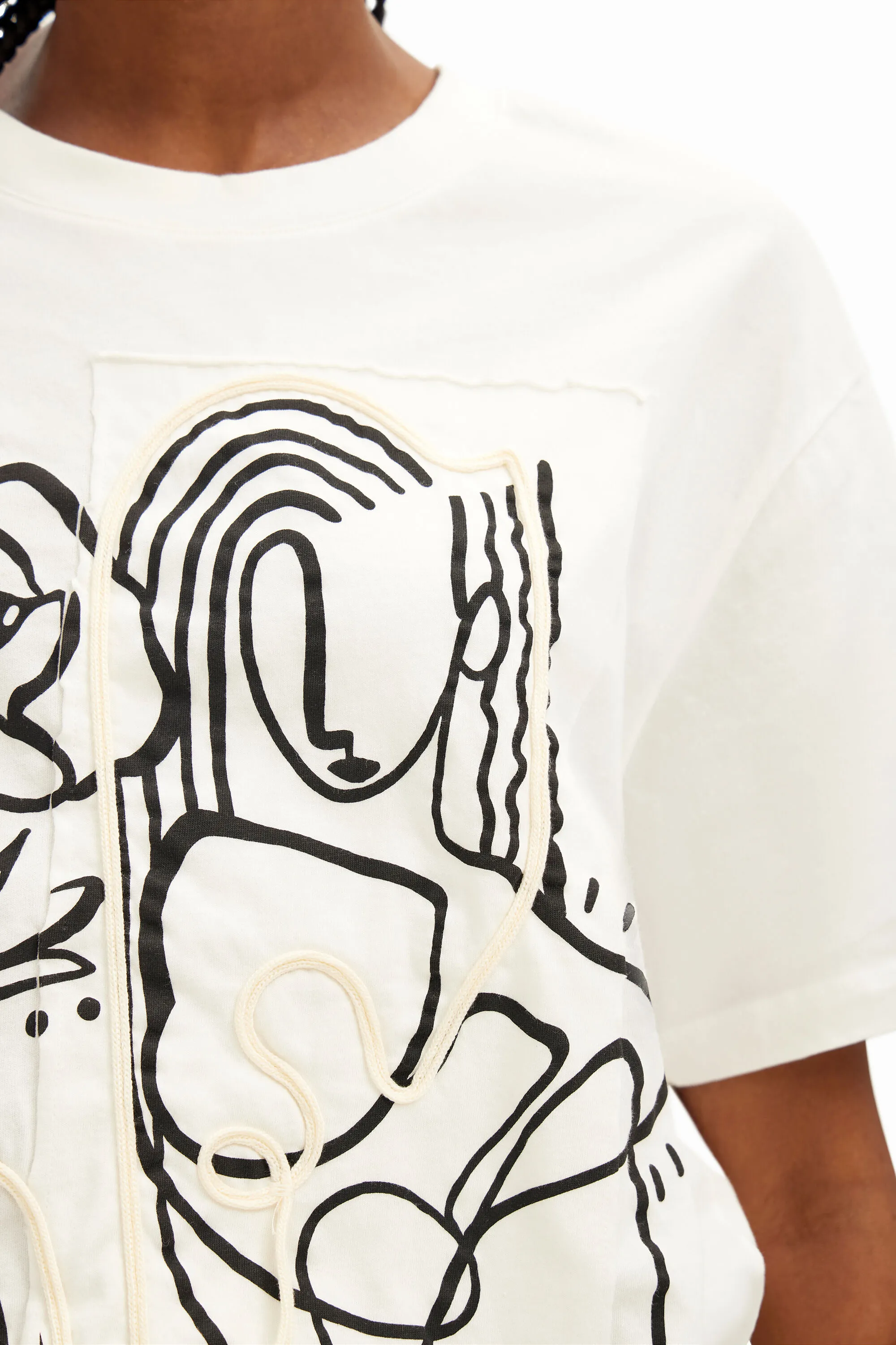 Camiseta arty ilustración