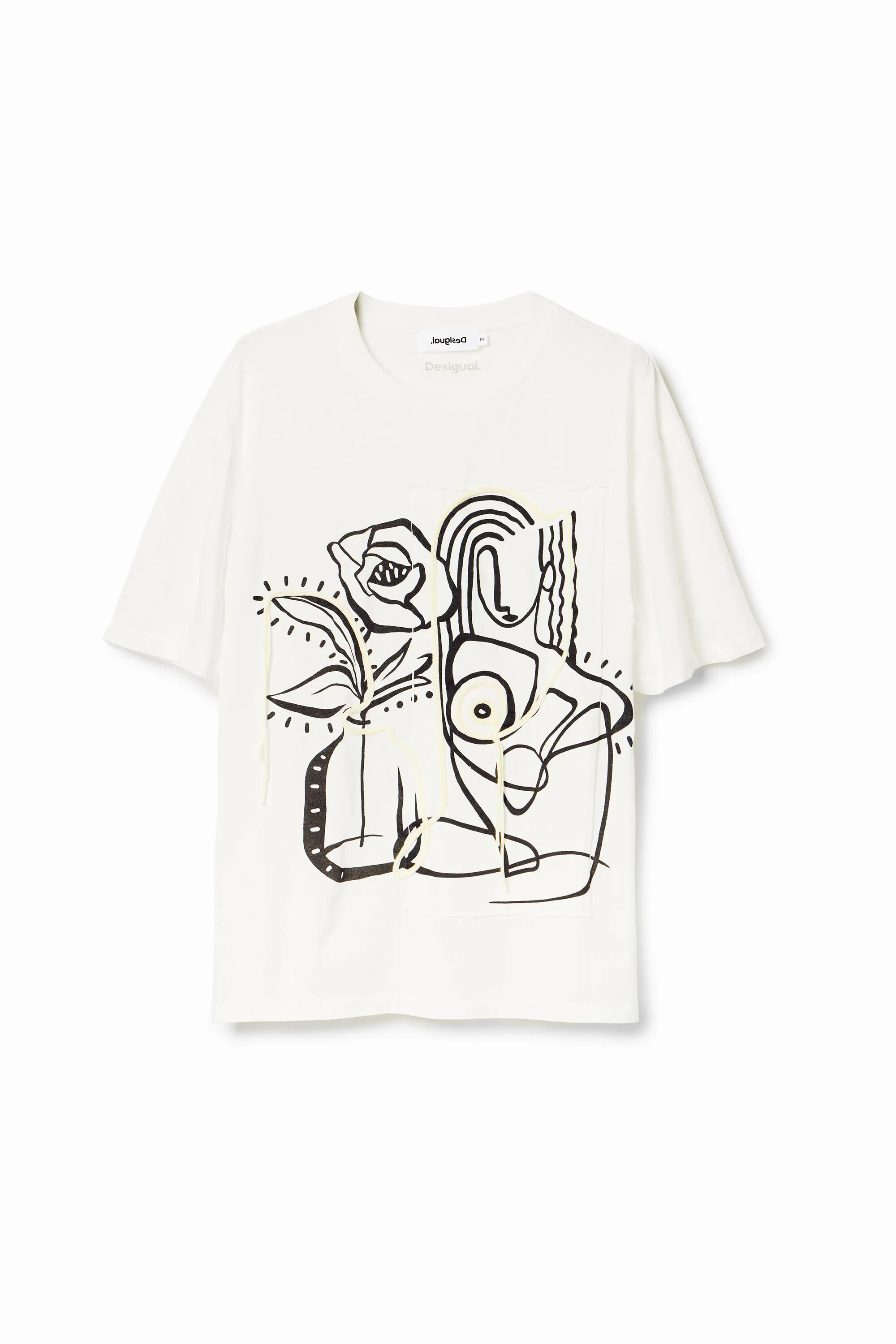 Camiseta arty ilustración