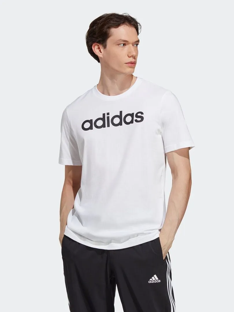 CAMISETA BáSICA 'ADIDAS'  BLANCO