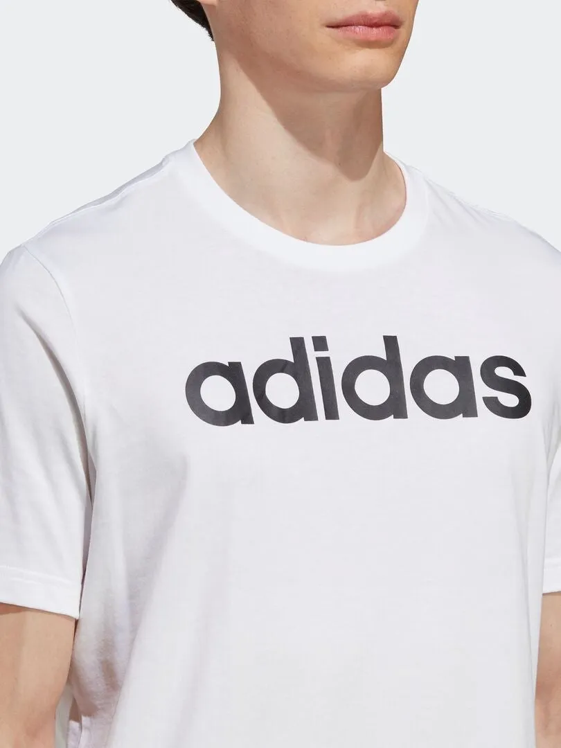 CAMISETA BáSICA 'ADIDAS'  BLANCO