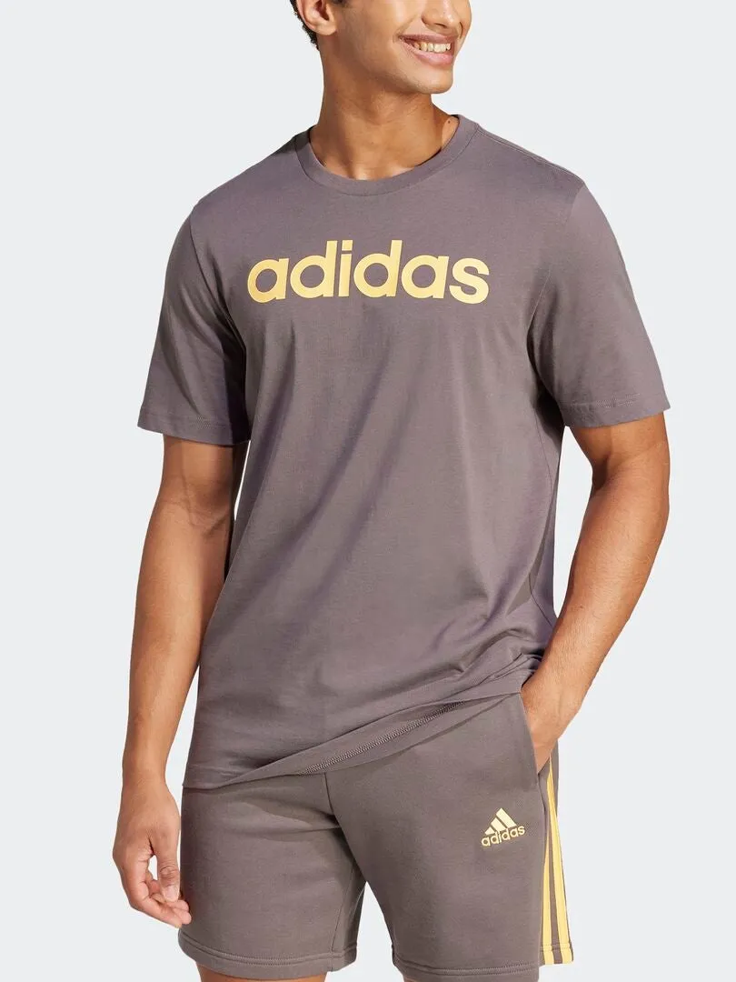 CAMISETA BáSICA 'ADIDAS'  GRIS