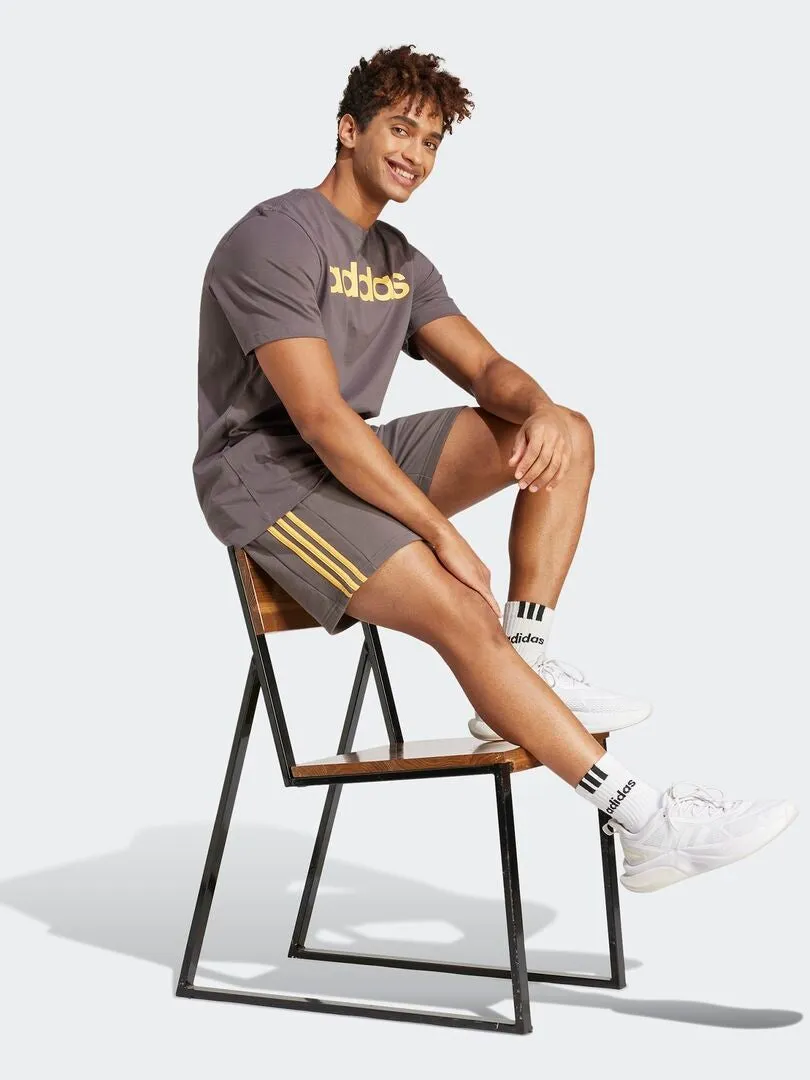 CAMISETA BáSICA 'ADIDAS'  GRIS