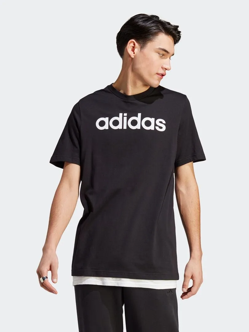 CAMISETA BáSICA 'ADIDAS'  NEGRO