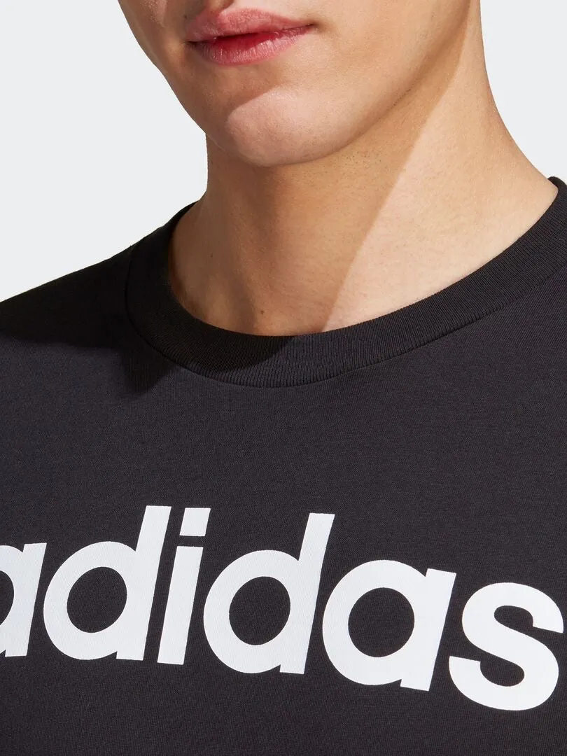 CAMISETA BáSICA 'ADIDAS'  NEGRO