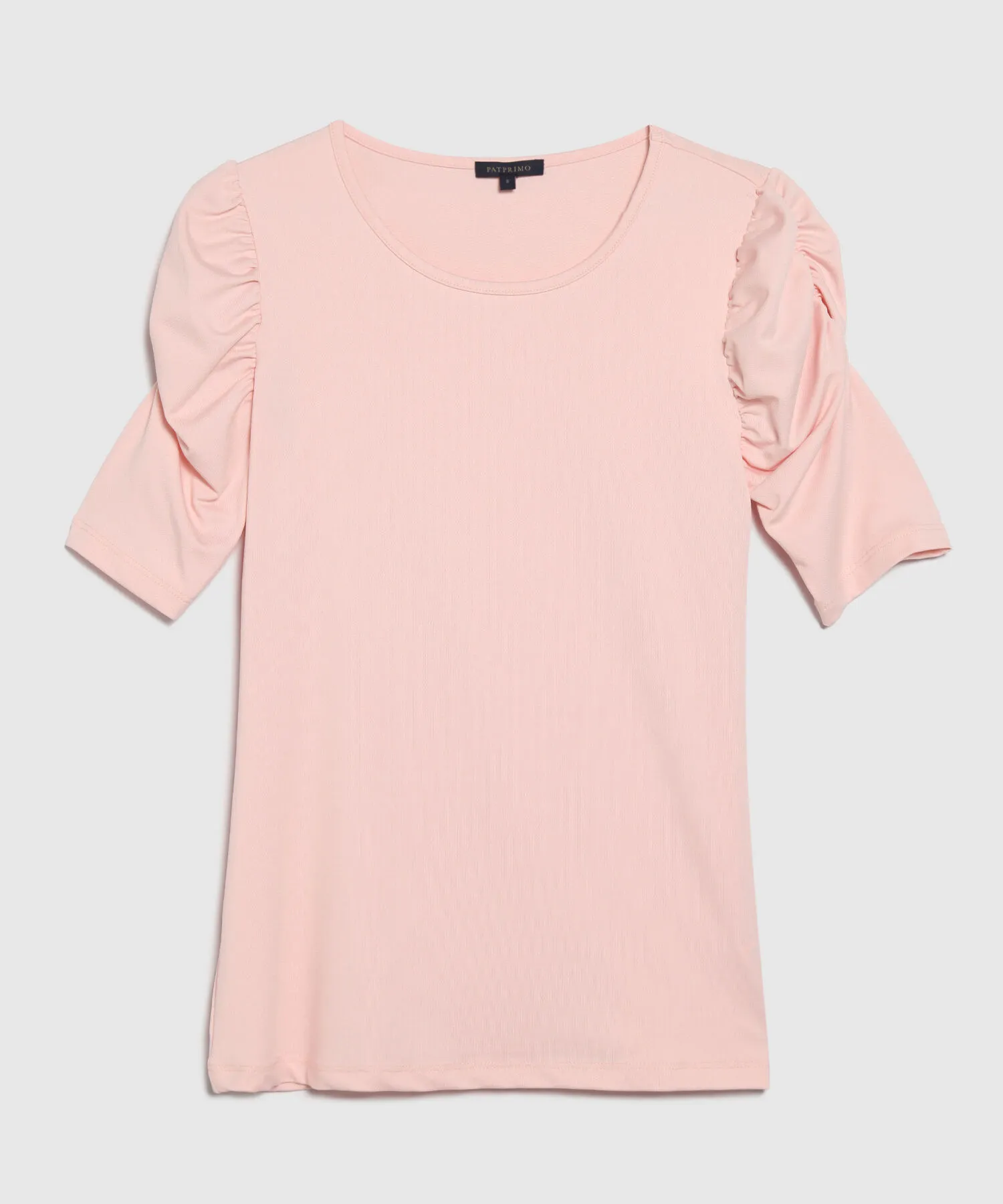 CAMISETA CON RUCHE
