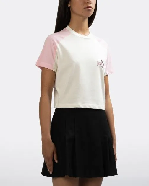 Camiseta corta Chiara Ferragni 74CBHT01 Beige