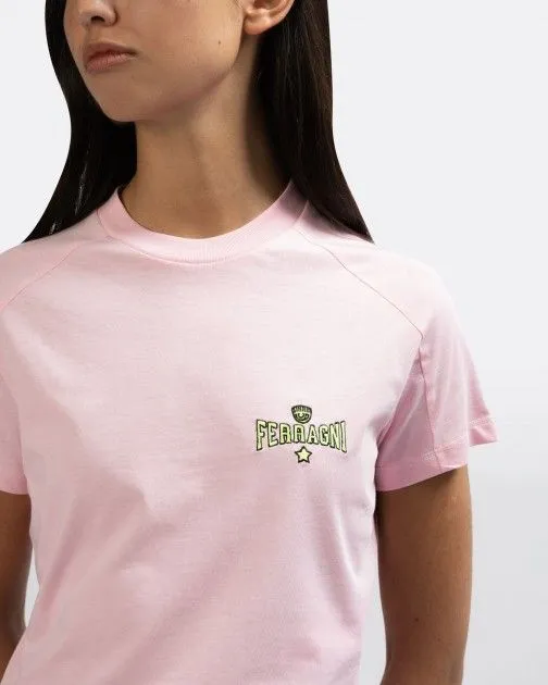 Camiseta corta Chiara Ferragni 74CBHT01 Rosa