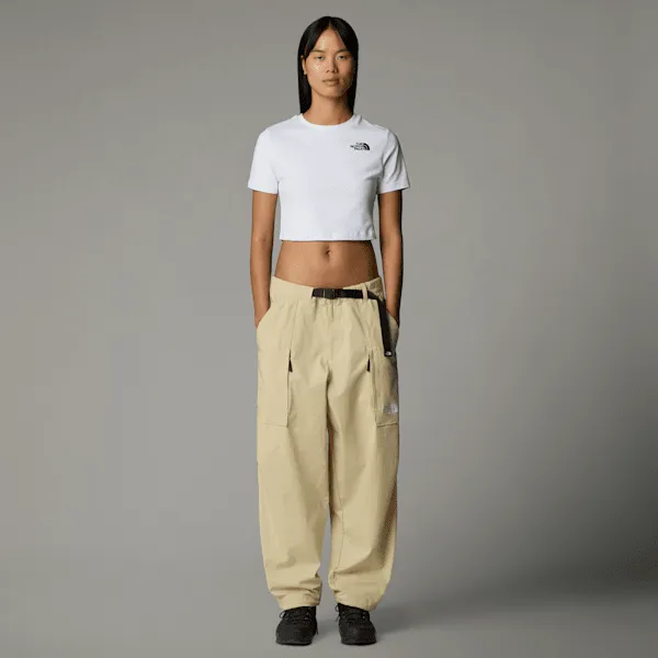 Camiseta corta para mujer