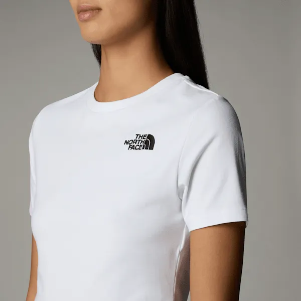 Camiseta corta para mujer