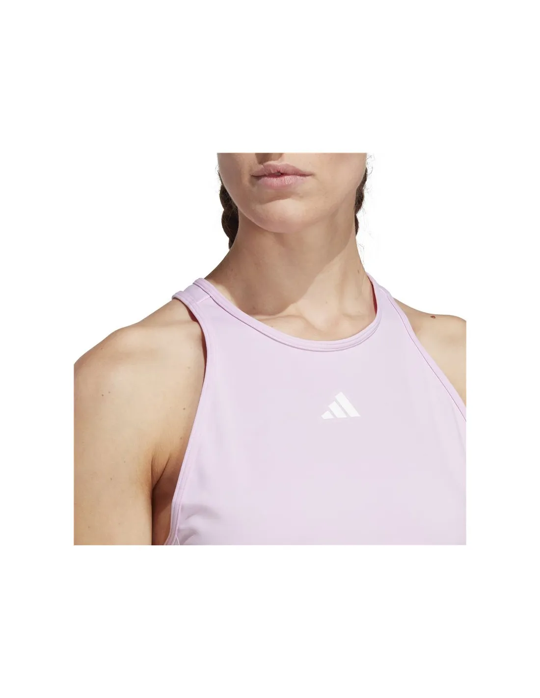 Camiseta de Fitness adidas 3S Crop Tk Mujer