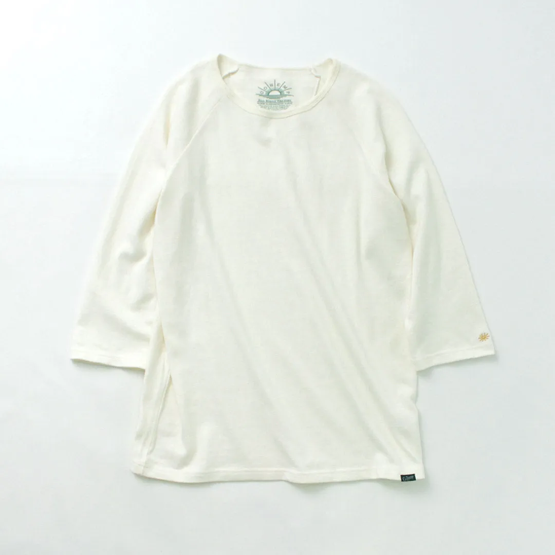 Camiseta de la manga de béisbol gohemp / sunblend calentador