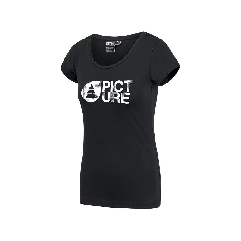 Camiseta de mujer Picture Basement Heather (negra)