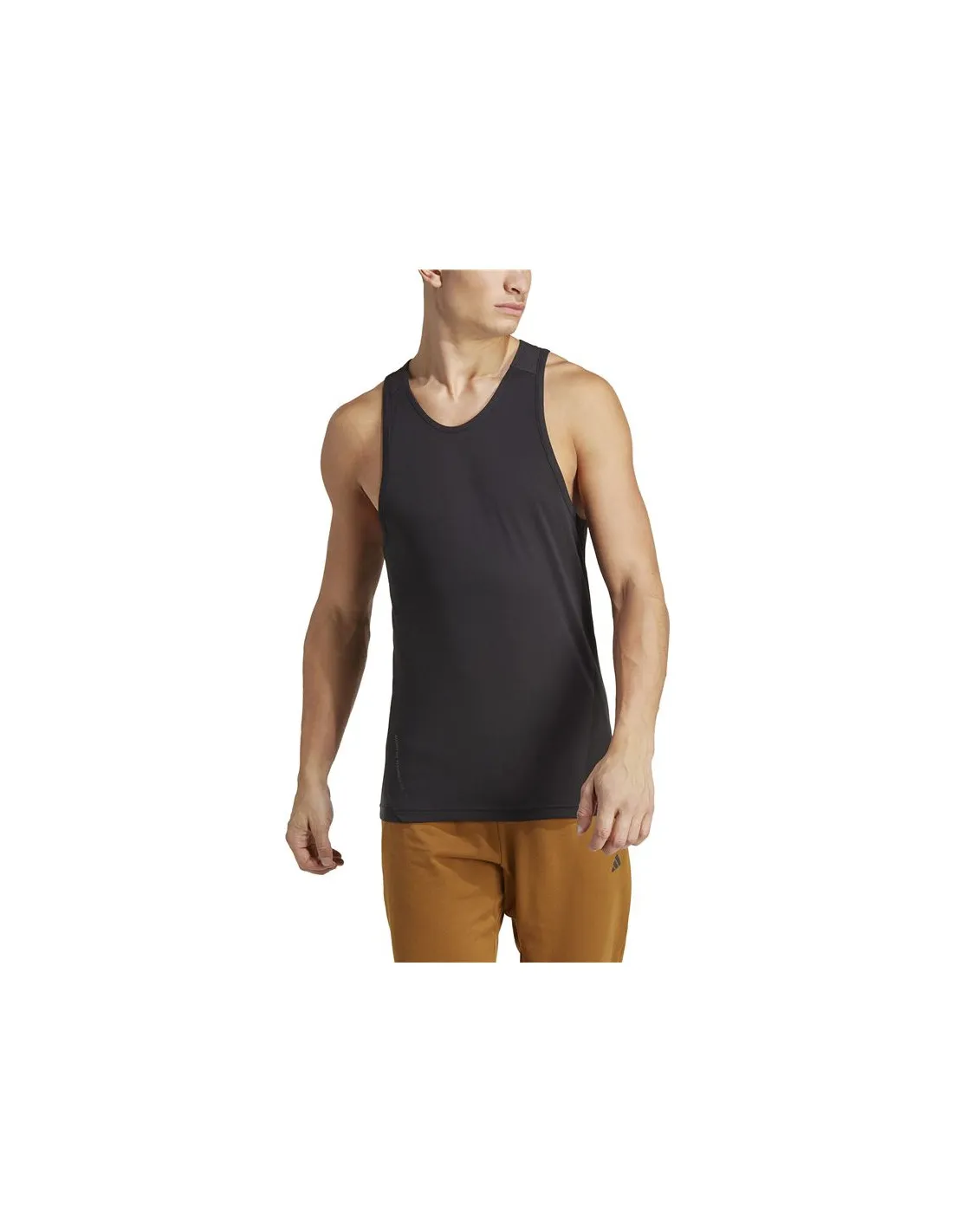 Camiseta de Yoga adidas Base Negro Hombre