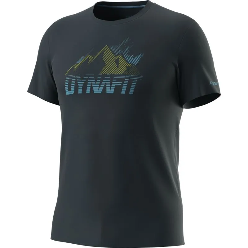 Camiseta Dynafit Transalper Graphic manga corta (Blueberry) hombre