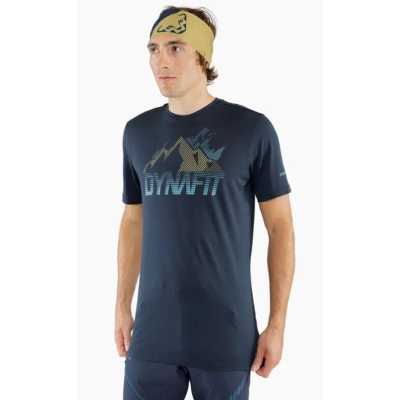 Camiseta Dynafit Transalper Graphic manga corta (Blueberry) hombre