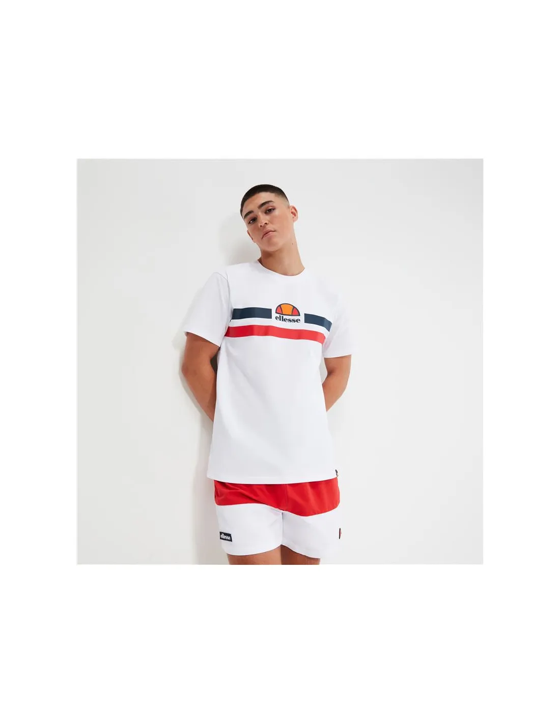 Camiseta Ellesse Aprel Hombre Blanco