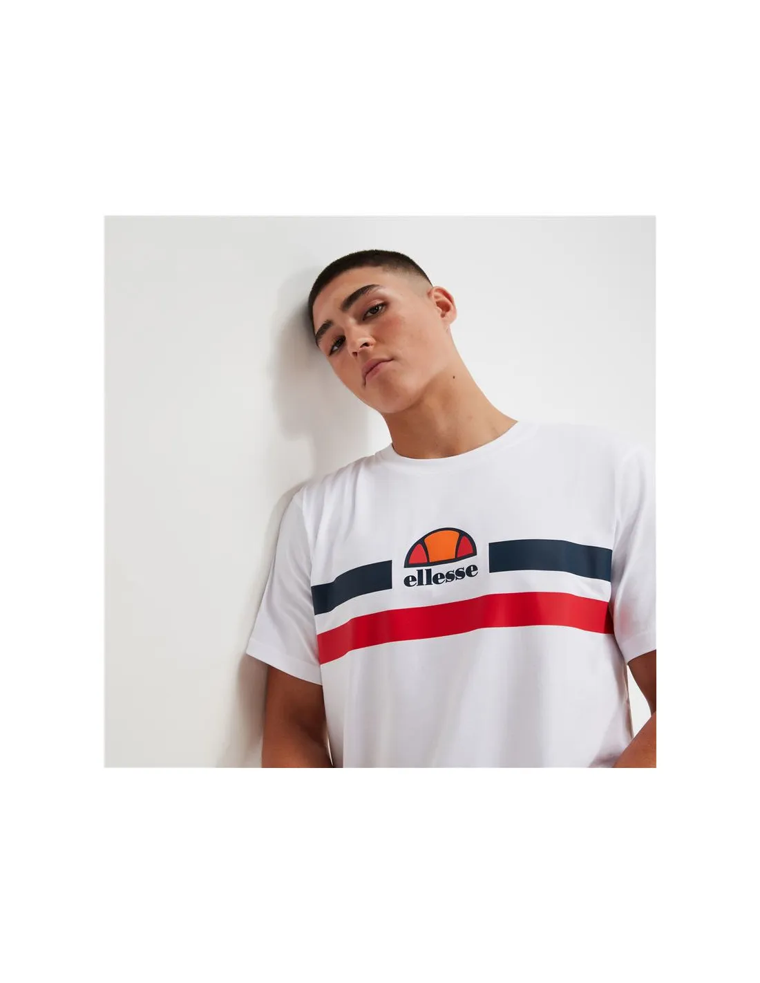 Camiseta Ellesse Aprel Hombre Blanco