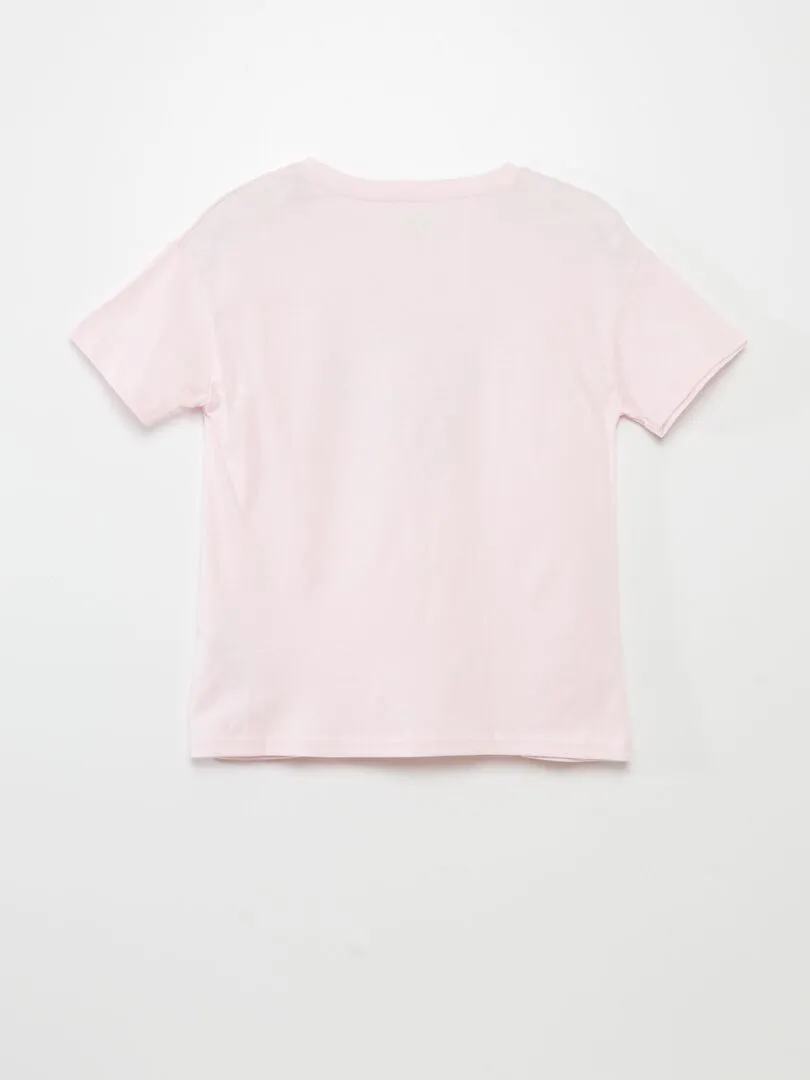 CAMISETA ESTAMPADA 'BAMBI'  ROSA