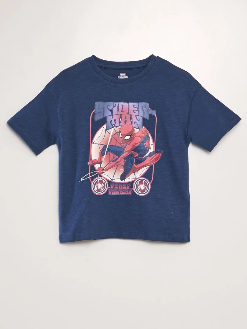 CAMISETA ESTAMPADA 'GROOT'  AZUL