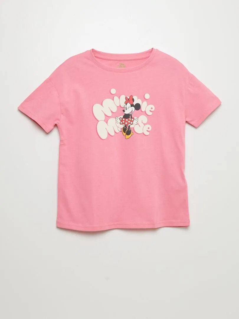 CAMISETA ESTAMPADA 'MINNIE'  ROSA