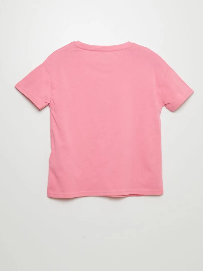 CAMISETA ESTAMPADA 'MINNIE'  ROSA
