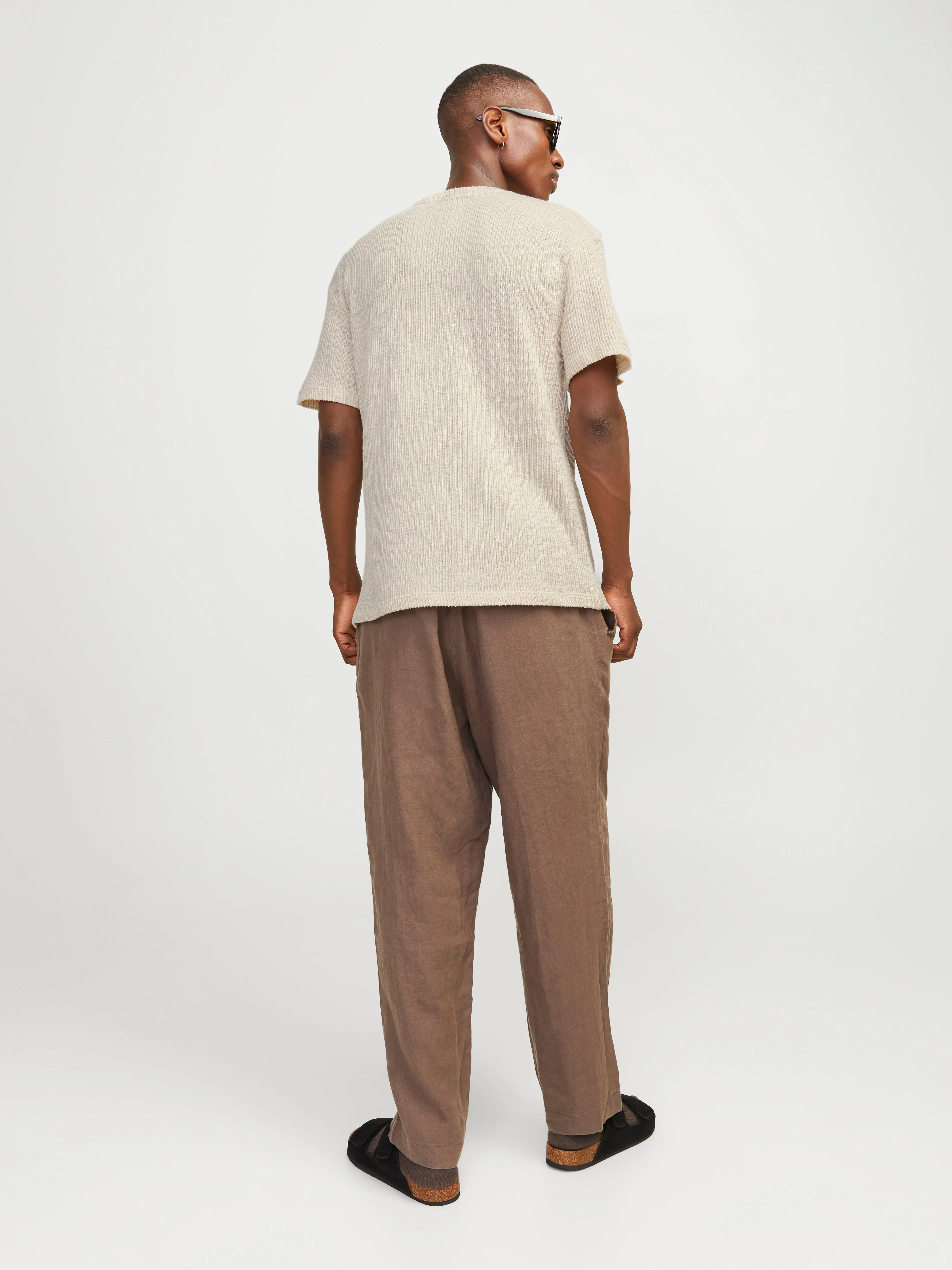 Camiseta Estampado Cuello redondo | Beige | Jack & Jones®