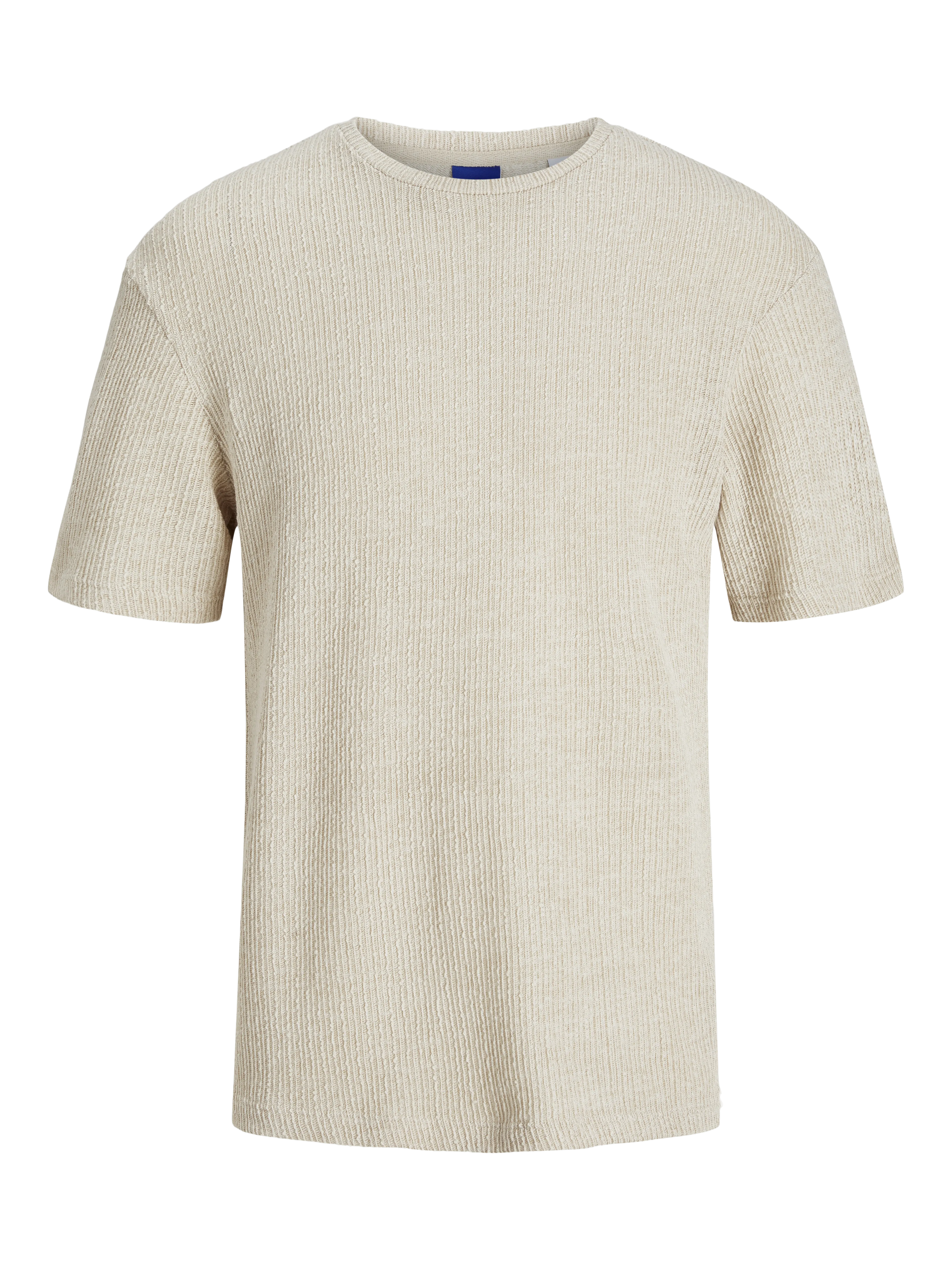 Camiseta Estampado Cuello redondo | Beige | Jack & Jones®