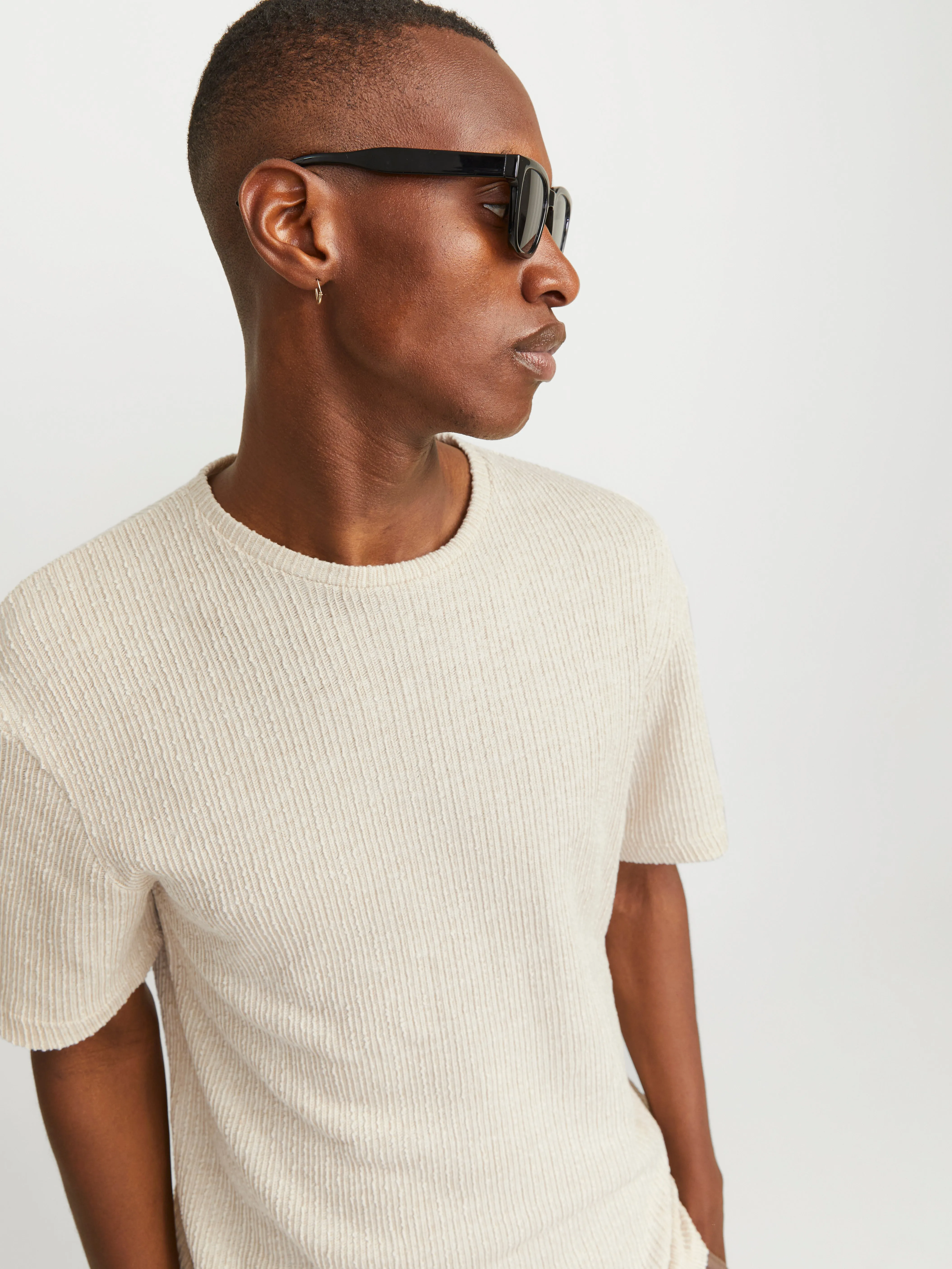 Camiseta Estampado Cuello redondo | Beige | Jack & Jones®