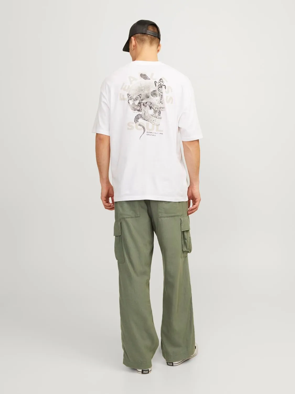 Camiseta Estampado Cuello redondo | Blanco | Jack & Jones®