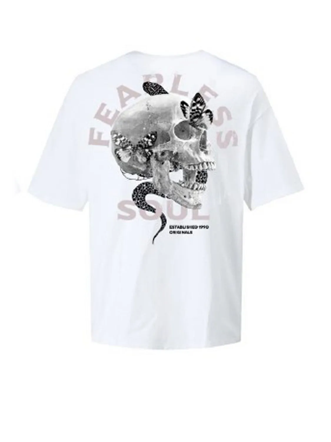 Camiseta Estampado Cuello redondo | Blanco | Jack & Jones®