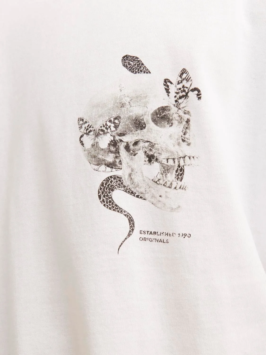 Camiseta Estampado Cuello redondo | Blanco | Jack & Jones®