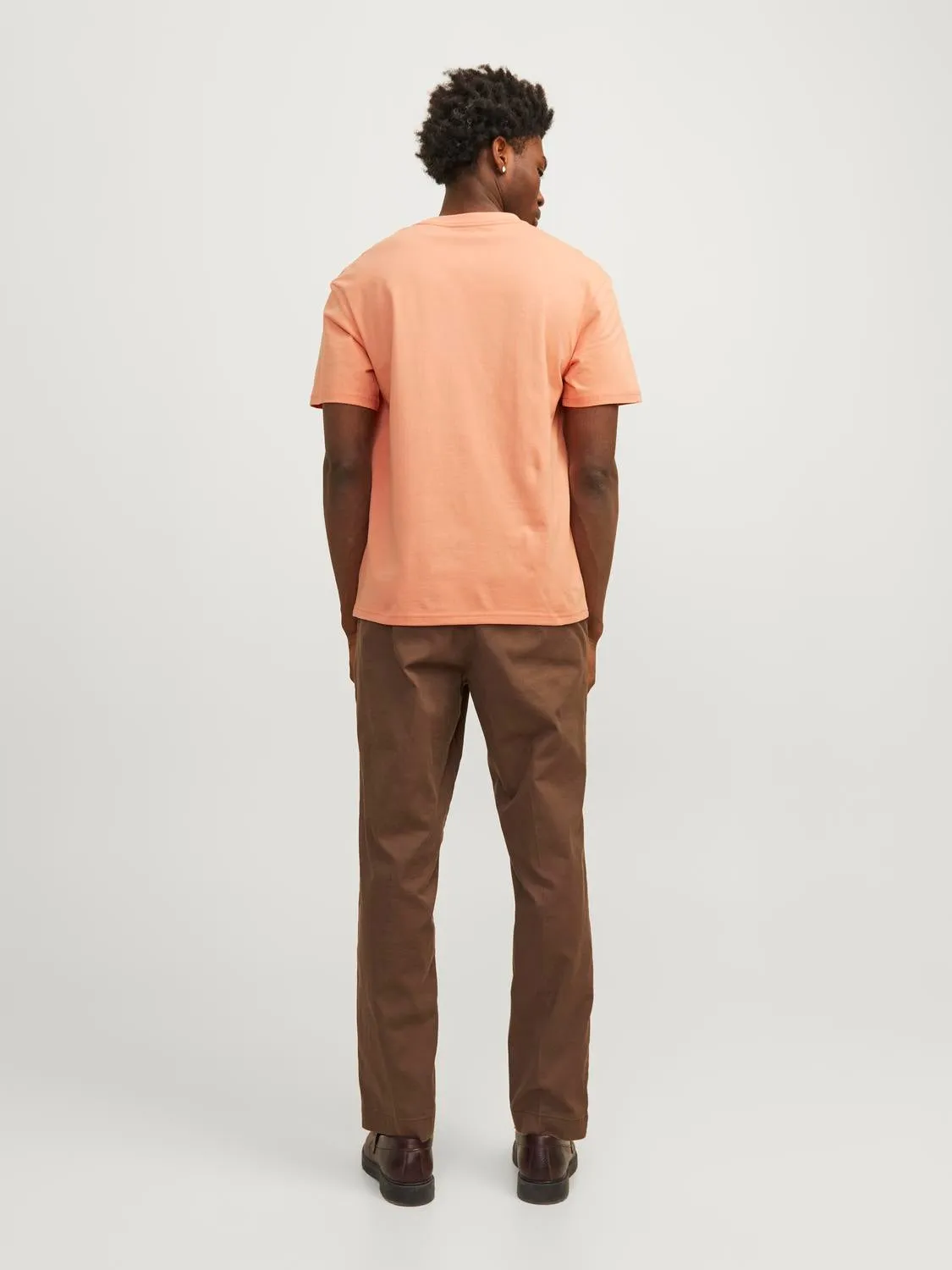 Camiseta Estampado Cuello redondo | Naranja intermedio | Jack & Jones®