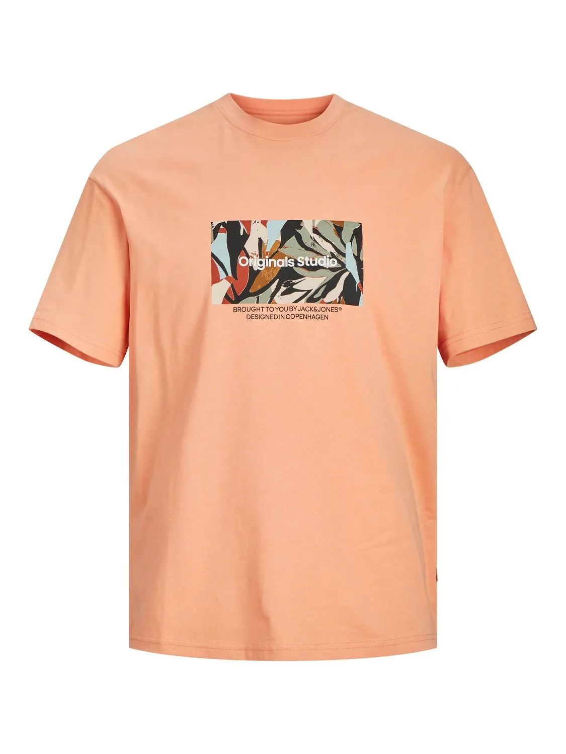 Camiseta Estampado Cuello redondo | Naranja intermedio | Jack & Jones®