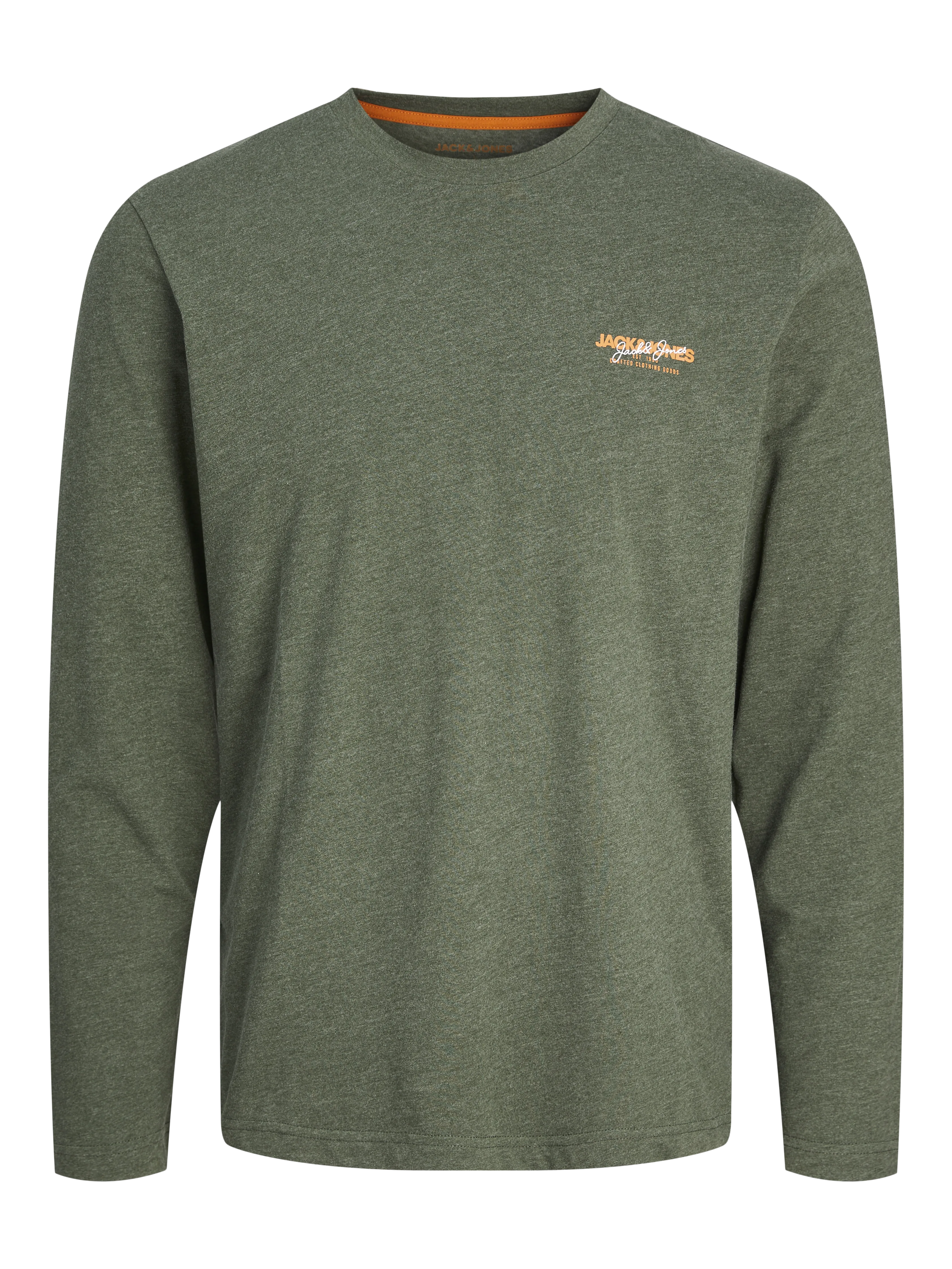 Camiseta Estampado Cuello redondo | Verde oscuro | Jack & Jones®
