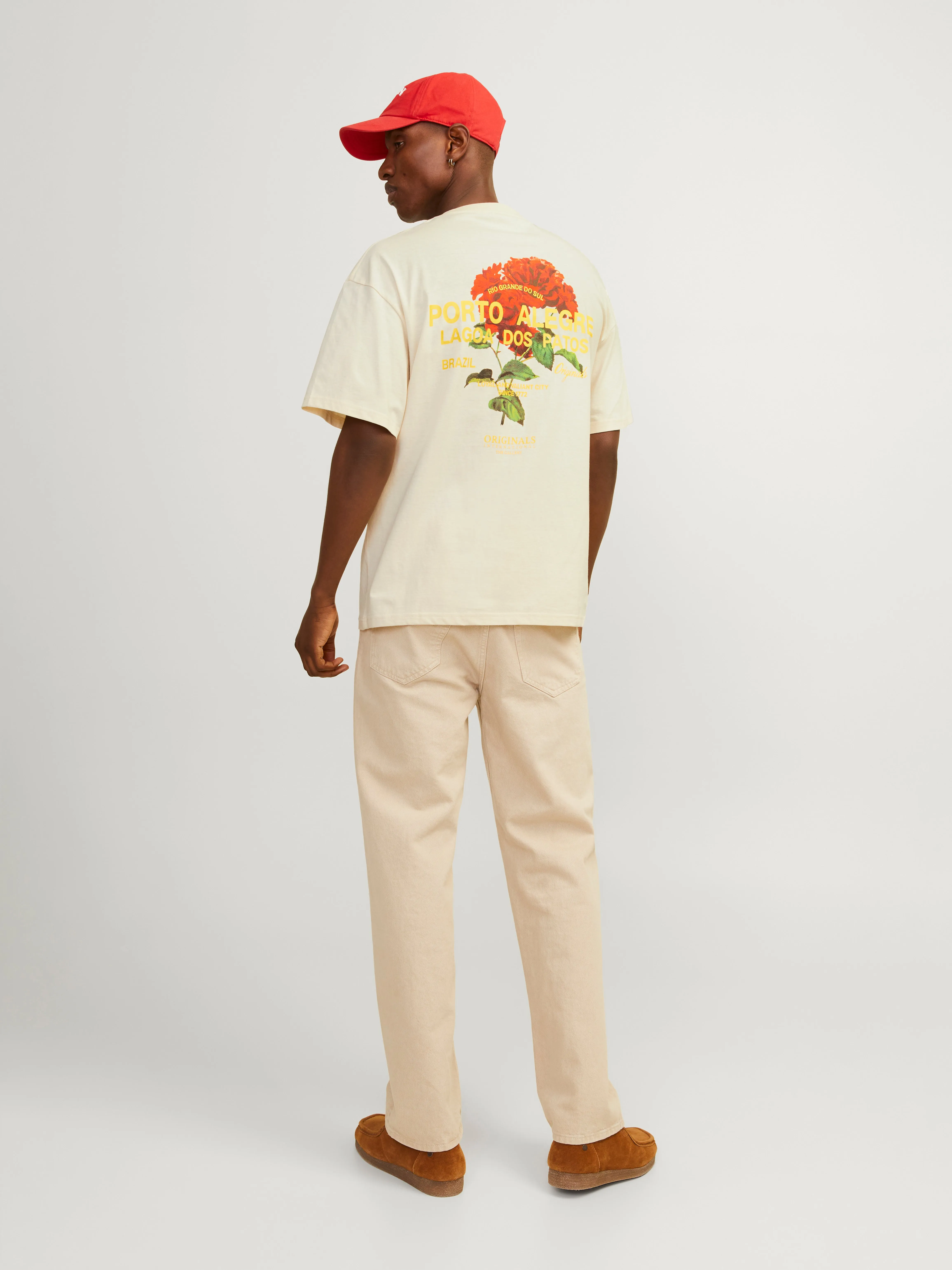 Camiseta Liso Cuello redondo | Blanco | Jack & Jones®