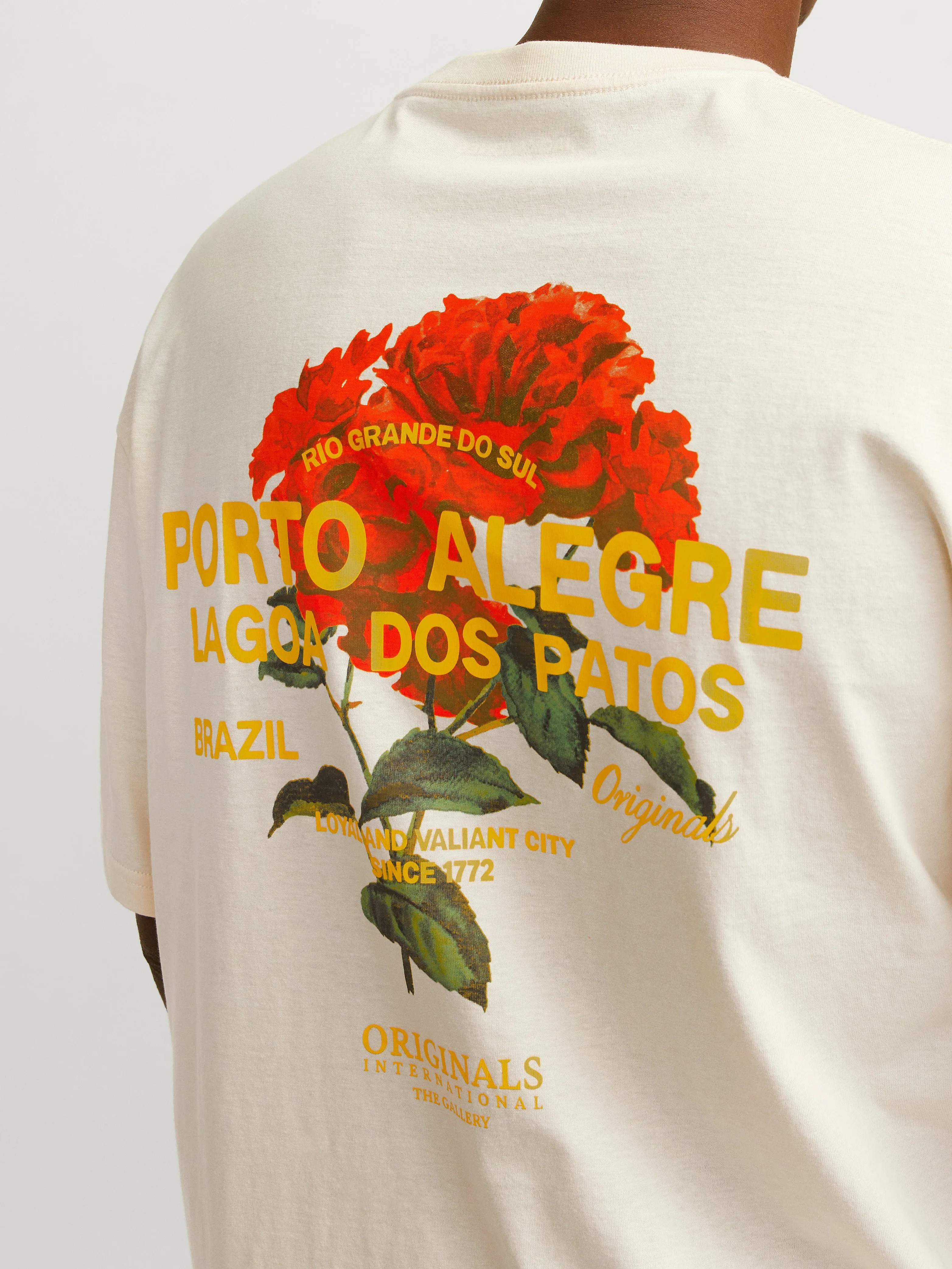 Camiseta Liso Cuello redondo | Blanco | Jack & Jones®