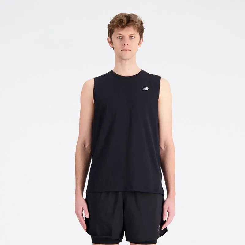 Camiseta Manga Sisa Para Hombre Camiseta De Hombre New Balance